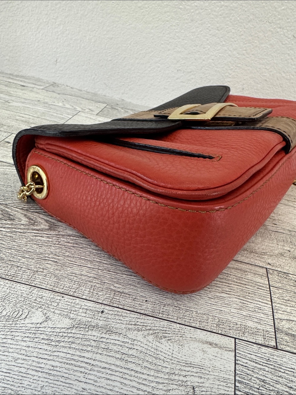 MCM Leather Colorblock Crossbody/Shoulder Bag - Picture 4 of 15